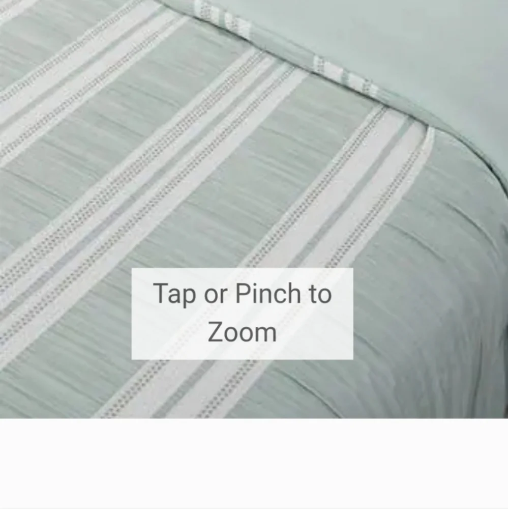 Berkshire life waffle stripe comforter set